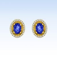 boucle d'oreille aurore degradé